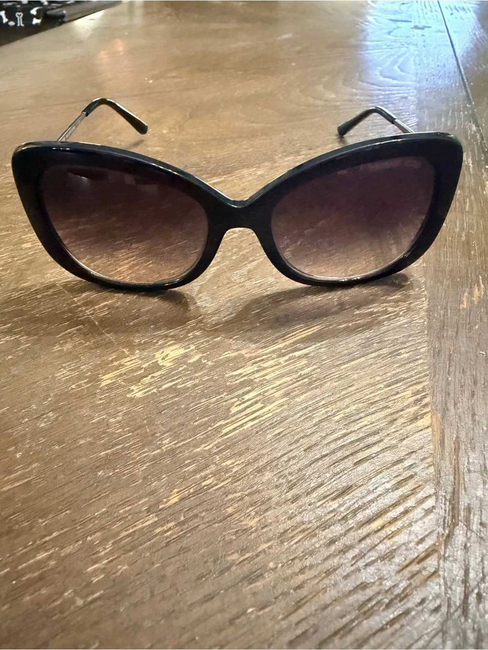 Michael Kors Women's Black Cat-Eye Sunglasses - Classic Style